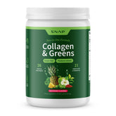 Snap Supplements Collagen Greens Superfood 340g front view