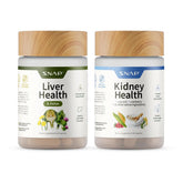 Snap Supplements Liver & Kidney Health Bundle 120 Capsules front view