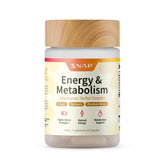 Snap Supplements Turmeric Energy Support Capsules front view