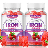softbear Iron Supplement Gummies 65mg front view
