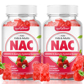 softbear NAC Gummies 1000mg strawberry flavour front view