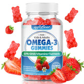 softbear Omega-3 Gummies front view with packaging