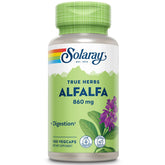 SOLARAY Alfalfa Leaf Supplement 860mg front view