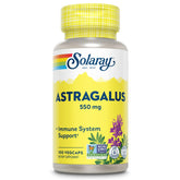 SOLARAY Astragalus Root Supplement 550mg VegCaps front view
