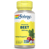 SOLARAY Beet Root Capsules 500mg front view