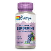 SOLARAY Berberine 250mg Vegan Capsules front view