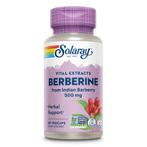 SOLARAY Berberine Complex 250mg 60 Capsules front view