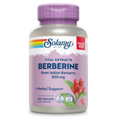 SOLARAY Berberine HCl 500mg supplement front view