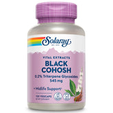 SOLARAY Black Cohosh Root Supplement 545mg front view