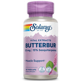 SOLARAY Butterbur Root Extract VegCaps front view