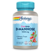 SOLARAY Cranberry D-Mannose Supplement bottle front view