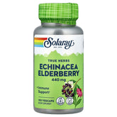SOLARAY Echinacea & Elderberry Capsules front view