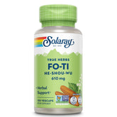 SOLARAY Fo-Ti Root Vegetarian Capsules 610mg front view