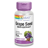 SOLARAY Grape Seed Extract 190mg capsules front view