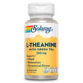 SOLARAY L-Theanine Supplement 200mg VegCap front view