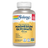 SOLARAY Magnesium Glycinate 350mg 120 Capsules front view