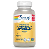 SOLARAY Magnesium Glycinate Supplement 320g front view