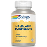 SOLARAY Magnesium Supplement gelatin capsules front view
