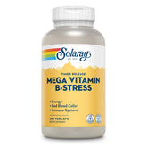 SOLARAY Mega Vitamin B-Stress 60 capsules front view