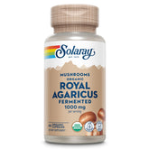 SOLARAY Organic Fermented Reishi Mushroom Capsules 500mg front view