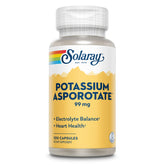 SOLARAY Potassium Asporotate Supplement 168g front view