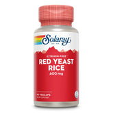 SOLARAY Red Yeast Rice Capsules 600mg front view