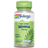 SOLARAY Senna Herb Supplement 470mg 100 VegCaps front view