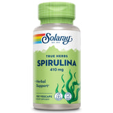 SOLARAY Spirulina Vegan Capsules 410mg front view