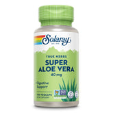SOLARAY Super Aloe Vera Gel 8000mg capsules front view