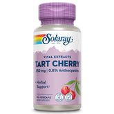 SOLARAY Tart Cherry Fruit Extract 850 mg vegan capsules front view