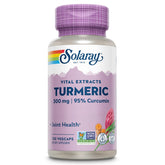 SOLARAY Turmeric Curcumin 300mg capsule bottle front view
