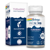 SOLARAY Turmeric Curcumin Supplement 500mg capsule front view