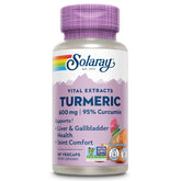 SOLARAY Turmeric Curcumin Supplement 600mg bottle front view