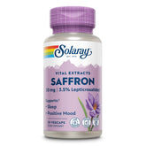 SOLARAY Vital Extracts Saffron Mood Support Supplement front view