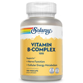 SOLARAY Vitamin B Complex 100 VegCap bottle front view