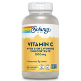 SOLARAY Vitamin C 1000mg capsules front view with label