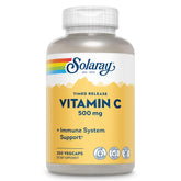 SOLARAY Vitamin C 500mg capsules front view