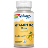 SOLARAY Vitamin D3 Lozenges front view packaging