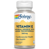 SOLARAY Vitamin E 400 IU softgel front view