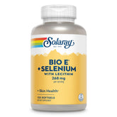 SOLARAY Vitamin E 400 IU Softgels front view with packaging