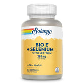 SOLARAY Vitamin E and Selenium Supplement 268mg softgels front view