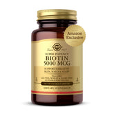 Solgar Biotin 1000mcg Capsules front view
