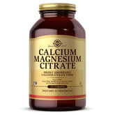 Solgar Calcium Magnesium Citrate 658g front view