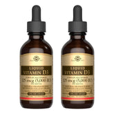 Solgar Liquid Vitamin D3 125 mcg bottle front view