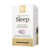 Solgar Triple Action Sleep Supplement 60 Tablets front view