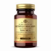 Solgar Vitamin B12 100g supplement front view with cherry flavour