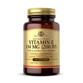 Solgar Vitamin E 200 IU Alpha Softgels front view