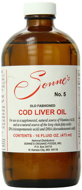 Sonne's Cod Liver Oil 454g front view with packaging