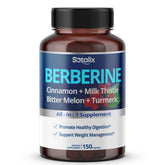 SOTALIX Berberine Supplement 150 capsules front view