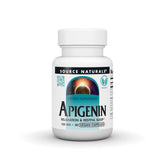 Source Naturals Apigenin 100 mg vegan capsules front view
